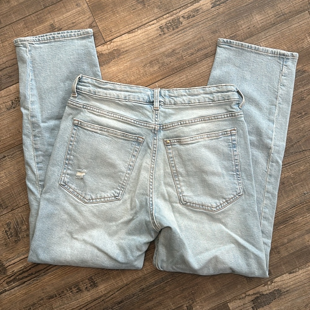 H&M High Rise Straight Leg Jeans - Picture 5 of 5